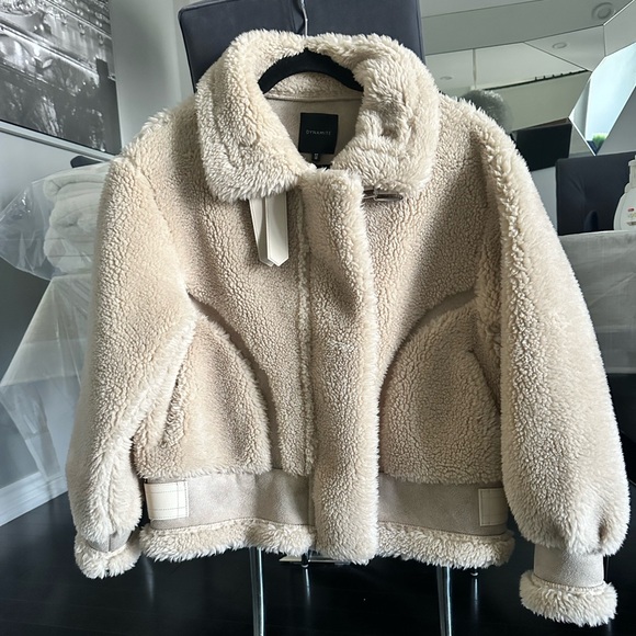Dynamite Sherpa aviator jacket - Picture 2 of 5